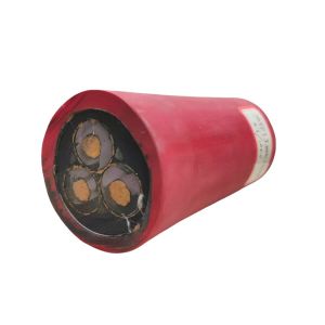 Wear Resistant Red Underground Mining Cable Waterproof Rubber Sheathed