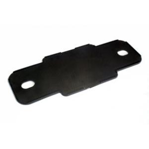 PU Plastic Injection Parts Vibration Isolation Plastic Pad For Railway