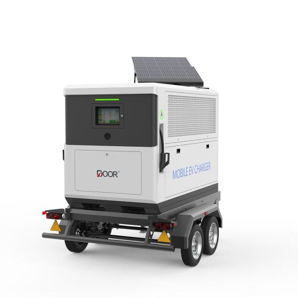 180KW 210KWH Mobile EV Charging Solutions Mobile Charger EV With PV Photovoltaic