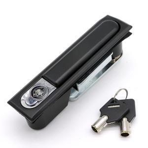 Electric Panels Paddle Latch Lock Aluminium Alloy , Machinery Covers Swing