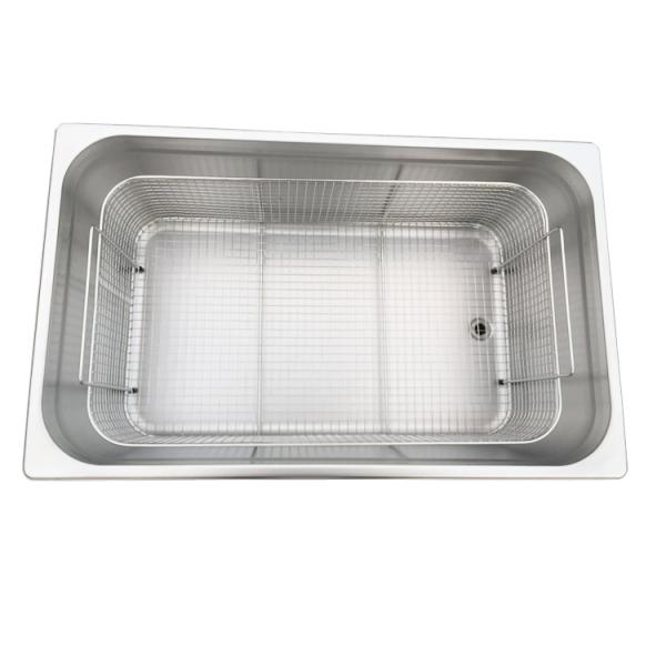 600W 40kHz 30L SS304 Cooper Drainage Ultrasonic Cleaner