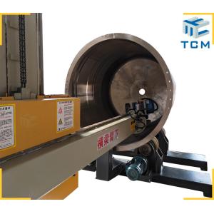 Inox Cylindrical Tank Shell Inner Exterior Surface Automatic Polishing Machine