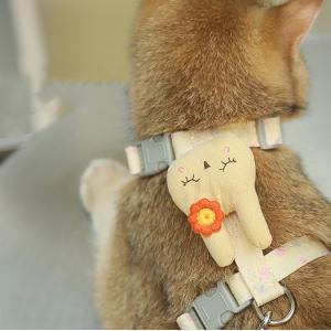 Cats Outdoor Walking Escape Proof H Style Cat Harness for Kittens Small Animals