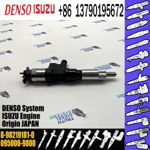 High Quality Common Rail Injector 095000-9800 Diesel Pump Injector 8-98219181-0