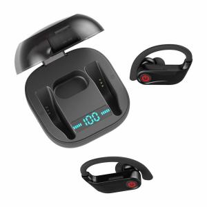 Handsfree Waterproof Bluetooth Earphone Earhook Earbuds (with charging case)