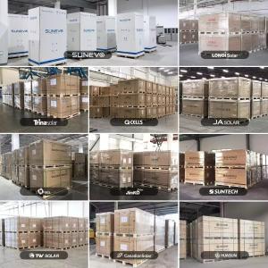 23.20% Panel Efficiency Jinko N Type Half Cell Bifacial Solar Panel For Large