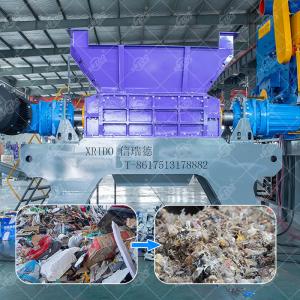 Mobile Double Shaft Shredder for Metal and Plastic Waste
