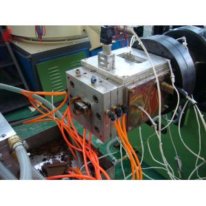 Alloy steel Wood Profile plastic extruder machinery 180 - 450kg / h