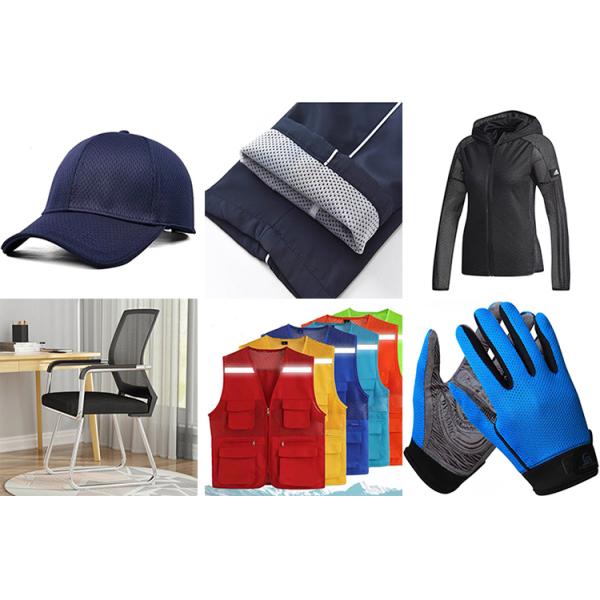 Big Hole Plain Dyed Sports Mesh Fabric For Sportswear 100% Polyester