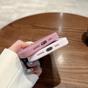 Soft Touch Liquid Silicon Mobile Cover Shockproof With Magsafe Silicone Case