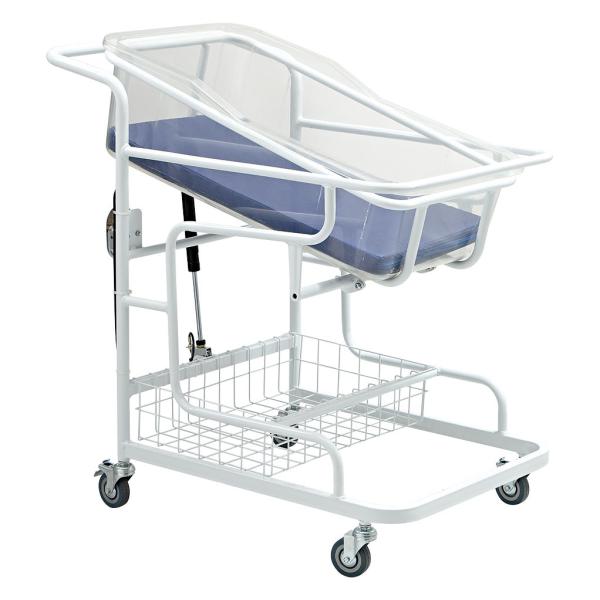 Buy Mobile Adjustable Angle Transparent Baby Basin Hospital Infant Bed at wholesale prices