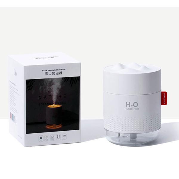Portable H2O Humidifier Cool-Mist Impeller Humidifier with ABS PP Silica Gel Material