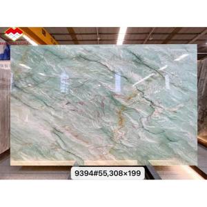 Polished Royal Green Quartzite Natural Green Gaya Marble Big Slab for Coffee