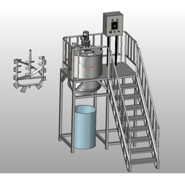 Customizable Electric / Steam Detergent Production Line With 380V Voltage