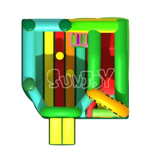 Safari Combo Castle 18oz pvc Inflatable Play Park