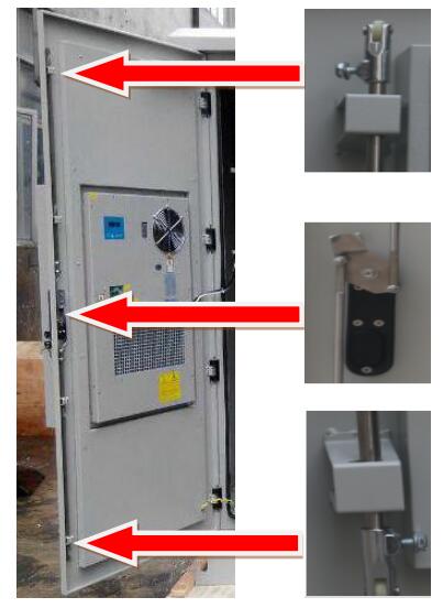 Outdoor Telecom Assembled Base Station Cabinet Hot Dip Galvanized Steel Material