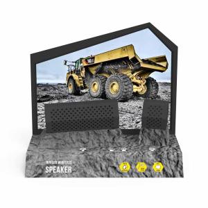 Quality Wireless Bluetooth Speaker Display Stand Rack With LED Light Customized for sale