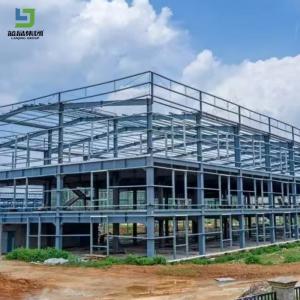 Multi-story Prefabricated Steel Structure Warehouse Building Construction Metal