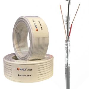 White PVC Jacket 14x0.22mm2 Shielded Alarm Cable with 7*0.2mm Stranded CCA