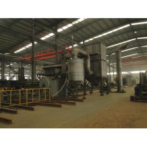 Pipe Shot Blasting Equipment , High Speed Metal Equipment