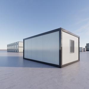 Soundproof Prefabricated Container Homes With Rock Wool Sandwich Panel