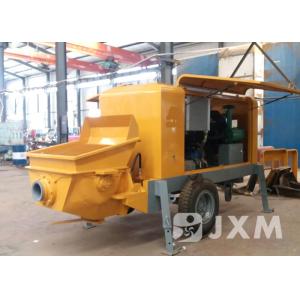 High Efficiency Concrete Trailer Pump HBTS20-8 ISO CE Certification