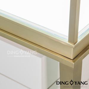 Lighting Fully Assembled Jewellery Shop Display Counters