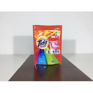 Quality Printed 3 Side Seal MPE Stand Up Packaging Pouches for sale