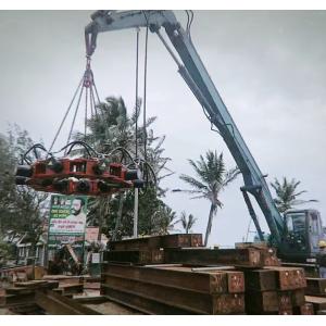 Low Noise Low Vibration Hydraulic Round Pile Breaker Construction Machinery