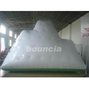 One Side Sliding and Three Sides Climbing Inflatable Water Iceberg