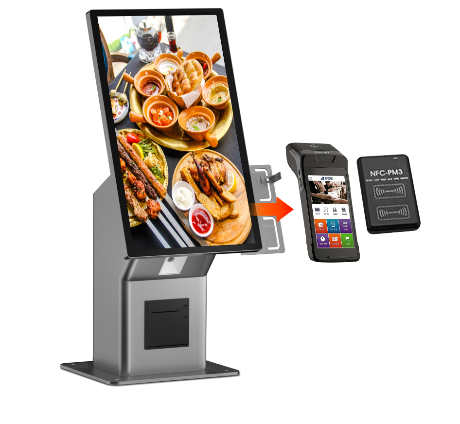 2K LCD Screen Self-Service Kiosk with Anti-Glare Coating and 21.5" to 43" Size