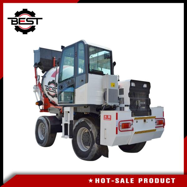 Buy Building Construction 2.5m3 Mobile Concrete Truck / Electric Cement Mixer at wholesale prices