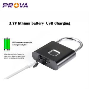 Handheld Smart Fingerprint Lock Low Power Consumption With 3.7v Lithium Battery