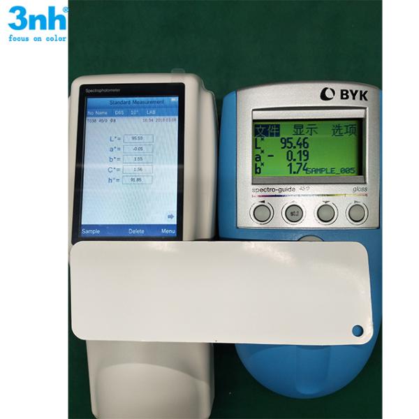 Laboratory equipments handheld spectrophotometer NS800 with 45/0 to replace byk portable spectrometer 6801