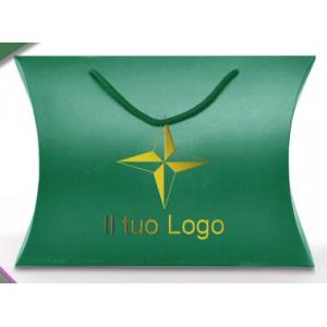 Premium Quality Hot-Stamp Luxury Shopping Carrier Packaging Gift Paper Bag Gold