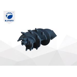 Dia 160cm Conical Rock Drilling Auger With Round Shank Chisel