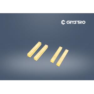 Quality 3X3X20mm AR 1064nm Langasite Piezoelectric Effect Crystals La3Ga5SiO14 for sale