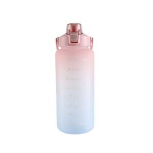 Outdoor Portable Big Volume Drink Bottles Mugs Gradient Color Unique Design