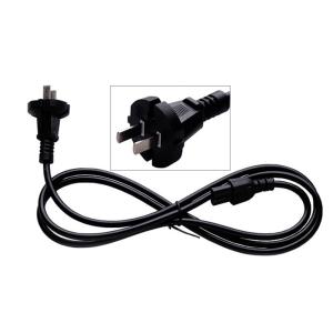 250 Volt China Power Cord Black Color , Ccc 2 Prong Power Extension Cord