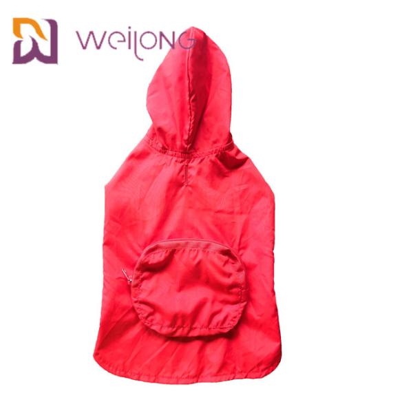 Buy Velcro Opening Pet Raincoat Bag Mesh Lining Xl Dog Raincoat at wholesale prices