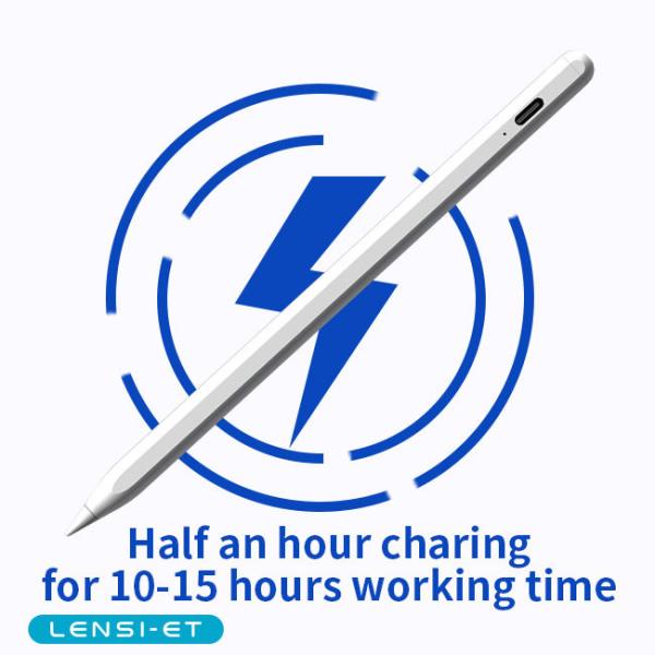 White Apple Pencil Replacement Stylus Pen Education Work Lcd Writing Tablet Pen