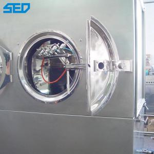 Water - Soluble Film Candy Tablet Coating Machine With Pharmaceutical Machinery