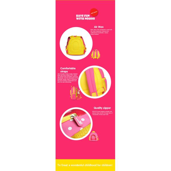 Waterproof Toddler Book Bags , Cute Little Boy Backpacks NH032