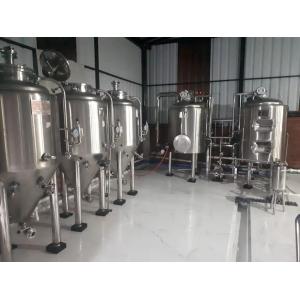 200 L Beer Brewing Equipment Beer Mash System With Direct Fire Heating