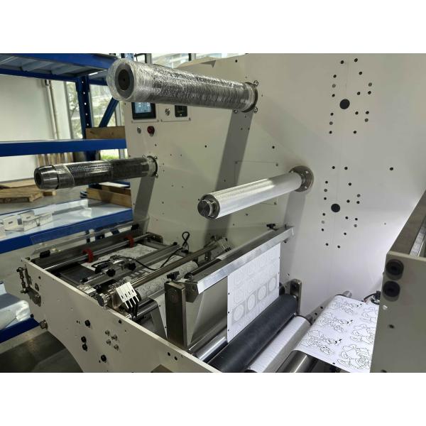 Buy Intelligent Digital Roll To Roll Label Cutting And Rewinding Machine at wholesale prices