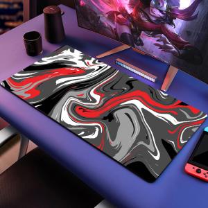 Quality Customized Natural Rubber Portable Gaming Mouse Pad with CMYK RGB Sublimation Printing for sale