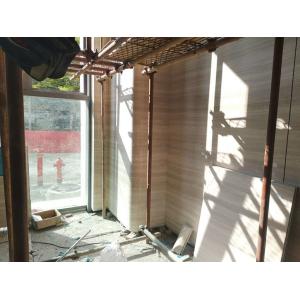 Curve Special Shape Calacatta White Lightweight Stone Panels 1.8cm