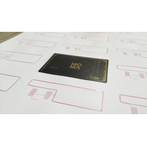 PVC RFID Smart Card Inlay / Prelam Sheets For RFID Cards Production A4 IC Fudad