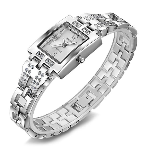 3atm Waterproof Quartz Watch Japan Quartz Movement Stainless Steel Back Alloy