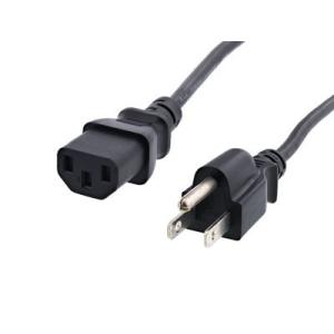 6FT C13 Power Cord for Computers and Monitors